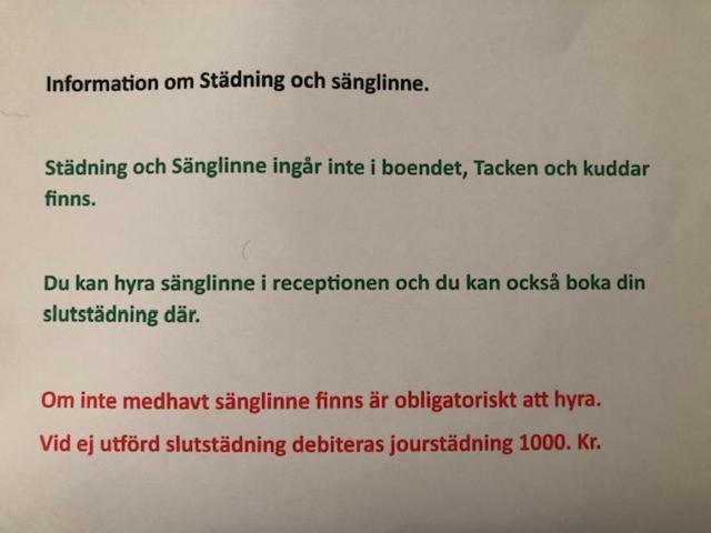 4 Persoons Stuga Hammarstrand Eksteriør billede